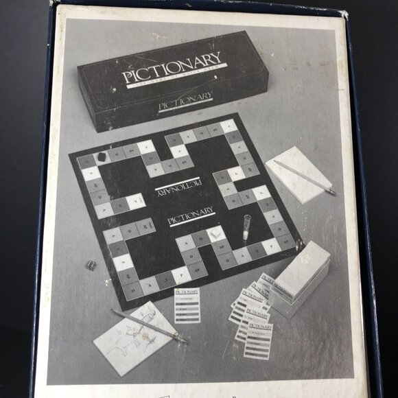 Pictionary The Game Of Quick Draw First Edition 1985 3 - 16 Players Age 12+ USA - Picture 11 of 12